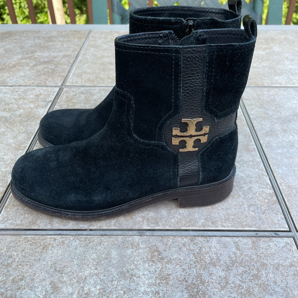 Tory Burch Black Ankle Boots - Picture 2 of 13